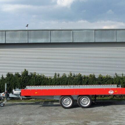 Remorque porte-voiture STEMA FHAK 35-40-21.2 avec rampes et treuil