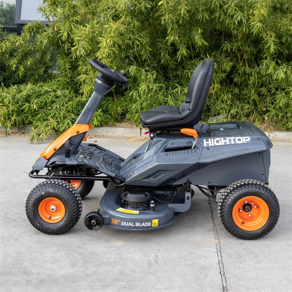 Tondeuse autoportée 96 cm 1000W batterie 40V hauteur 35–115 mm autonomie 1