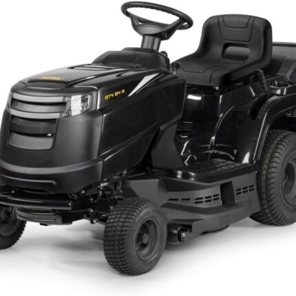 Tracteur de pelouse coupe 84 cm bac 200 L transmission manuelle – image 1