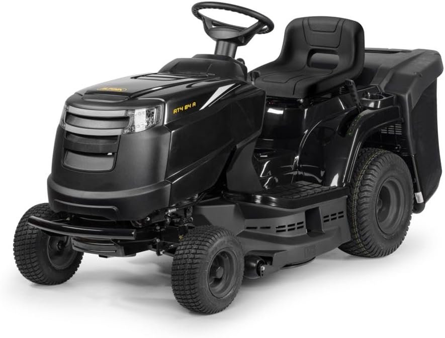 Tracteur de pelouse coupe 84 cm bac 200 L transmission manuelle – image 1