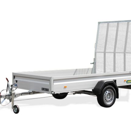 Remorque utilitaire Unsinn UT-K 3015-13-14 avec rampe grillagée 1800 mm