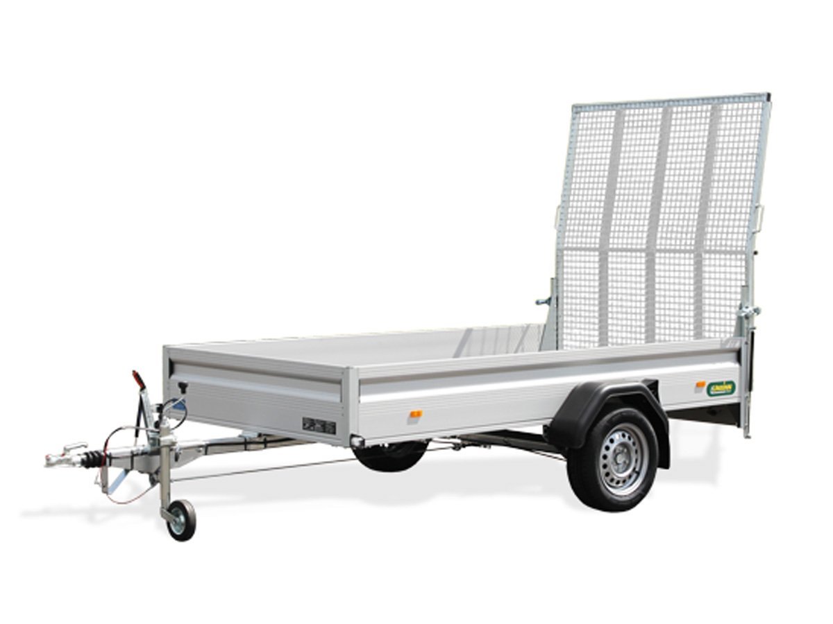 Remorque utilitaire Unsinn UT-K 3015-13-14 avec rampe grillagée 1800 mm